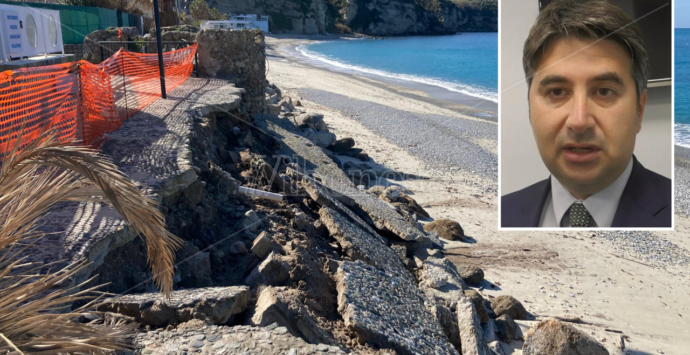 Lungomare di Tropea devastato dalle mareggiate, Lo Schiavo interroga Occhiuto: «Servono risorse e interventi risolutivi»
