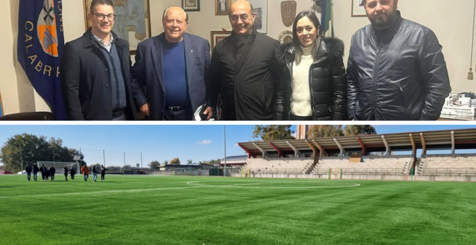 La Vibonese cambia casa e va ad allenarsi a Mileto: firmato l’accordo col Comune che  concede lo stadio per tre mesi