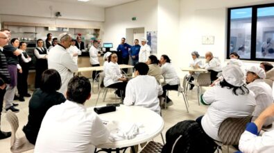 Gli studenti dell’Alberghiero di Vibo all’opera nel Ristorante didattico: «Evento che dimostra l’importanza della formazione sul campo»