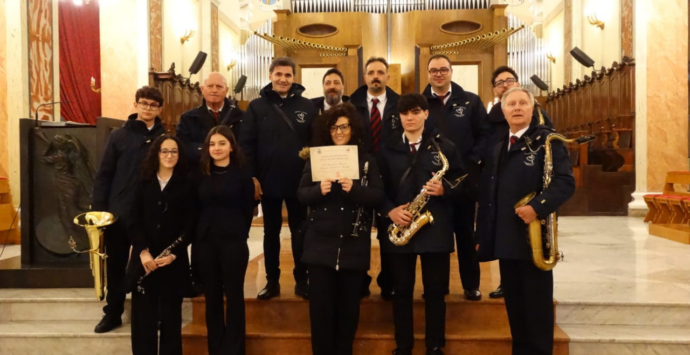 L’associazione Diapason di Filadelfia a Mileto per il Giubileo delle bande musicali