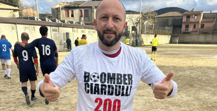 Salvatore Ciardulli bomber di razza: 200 volte in gol, traguardo storico nei dilettanti