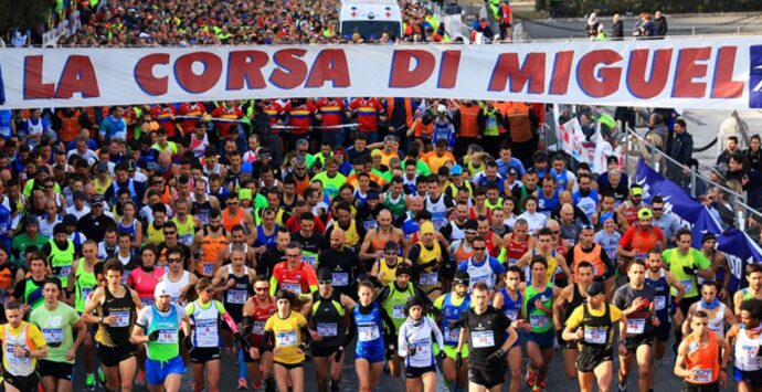 A Vibo tutto pronto per la Corsa di Miguel, oltre 1500 studenti in gara: «Celebriamo insieme sport e libertà»