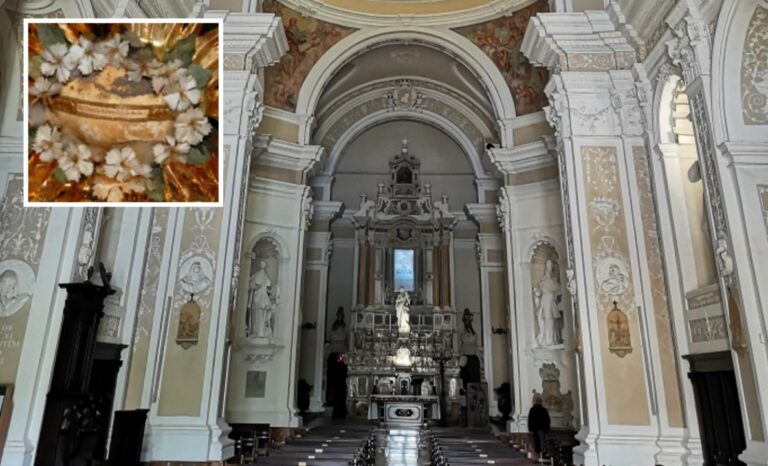 Fede e devozione a Vibo, il duomo di San Leoluca accoglie la reliquia di San Francesco di Paola