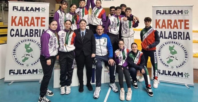 Arti marziali, la Virtus Vibo conquista il primo posto al Grand Prix Karate Brutium e si prepara alle qualifiche del Campionato cadetti