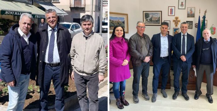 Viabilità, il presidente della Provincia a Nicotera e Limbadi: focus su interventi in corso e futura programmazione da 1,5 milioni di euro