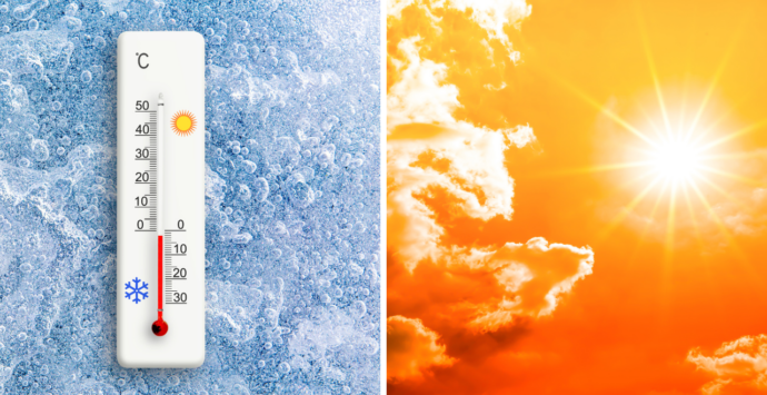 Meteo Vibonese, dal gelo al caldo africano: dopo l’ondata di freddo in arrivo una fiammata con picchi di 31 gradi