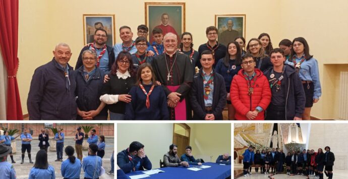 Dalla comunità di recupero Maranathà alla “casa” di Natuzza: gli scout della Route regionale Agesci fanno tappa a Mileto