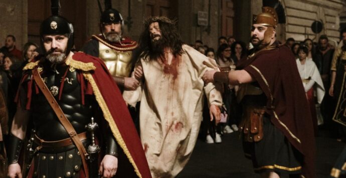 Soriano teatro della Passio Christi messa in scena dall’associazione Hipponion