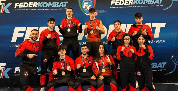 Kickboxing Criterium, successo della Fenix di Vibo a Jesolo per le qualificazioni al Campionato italiano