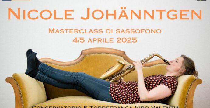 Vibo, attesa per la masterclass di sassofono a cura della compositrice tedesca Johanntgen