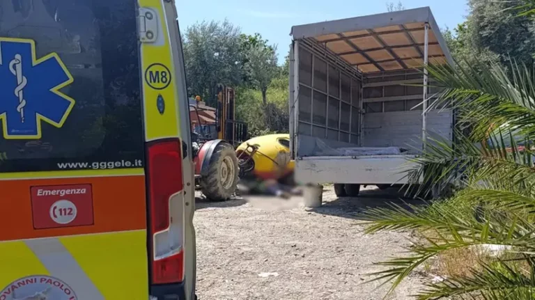 Tragedia nel Cosentino: pensionato muore travolto dal rimorchio del suo trattore