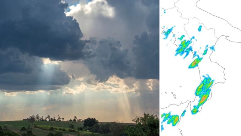 Meteo Vibonese: aria fresca e ultimi temporali pomeridiani, poi un Primo Maggio di bel tempo