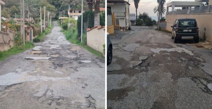 Tropea, strada groviera nel quartiere Vulcano: «Serve intervento urgente, cura del territorio non si limiti solo alle aree più in vista»