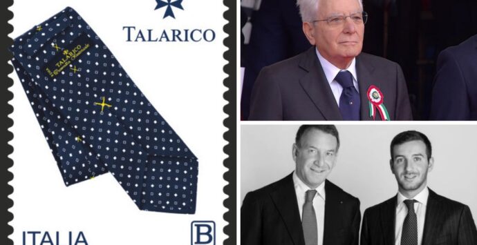 Eccellenze del made in Italy, un francobollo celebra l’azienda vibonese Talarico cravatte