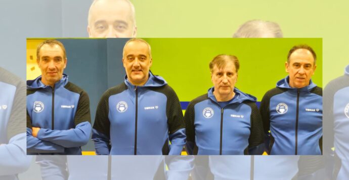 Tennistavolo, trionfo per l’Atlantide di Vibo che vince il campionato regionale e approda alla C1 nazionale