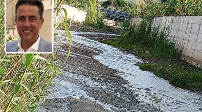 Inquinamento torrente Sant’Anna, Fusca (Udc): «Dall’amministrazione Romeo nessuna soluzione nonostante l’estate alle porte»