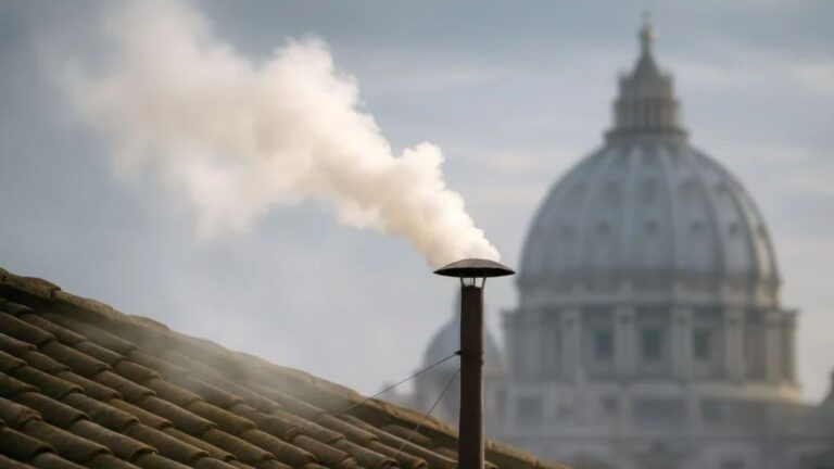 Habemus papam: fumata bianca sulla Cappella Sistina, l’era post Francesco è iniziata