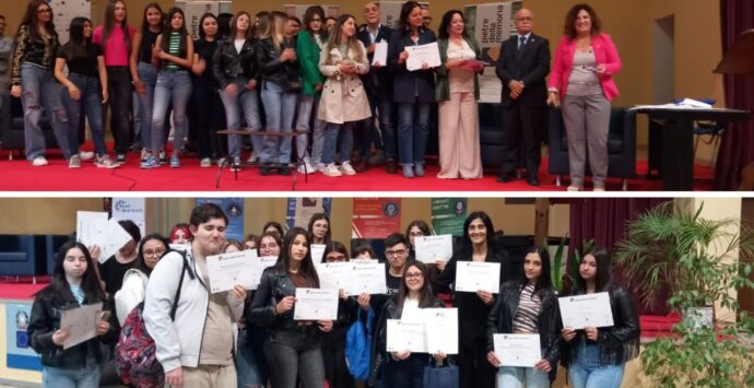 Gli studenti dell’Ipseoa di Vibo premiati al concorso Esploratori della Memoria indetto dall’Associazione nazionale mutilati di guerra