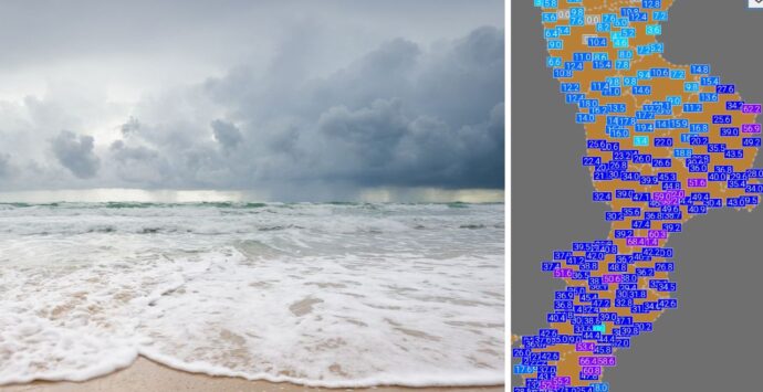 Meteo Vibonese, allerta arancione ma non troppo: precipitazioni meno intense del previsto
