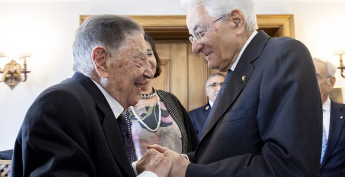Compie 100 anni il vibonese Cesare Ruperto, presidente emerito della Corte costituzionale: alla festa anche Mattarella