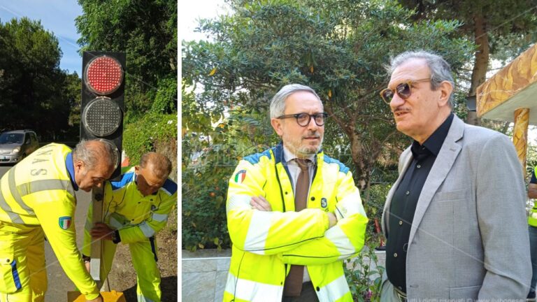 Statale 18, riattivato il doppio senso di marcia tra Vibo e Longobardi. Curcio (Anas): «Per fare presto usato anche un elicottero»