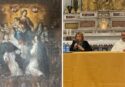 Il restauro green senza spostarsi da Soriano, così è rinata l’antica tela della Madonna del Rosario che ha resistito al sisma del 1783