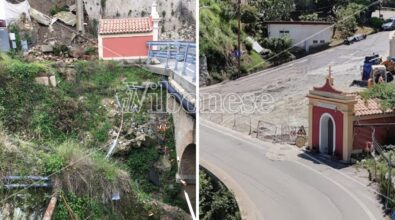 Tropea, dopo 10 anni sistemata la spaventosa voragine di via Carmine ma i residenti restano preoccupati: «Temiamo un nuovo cedimento»
