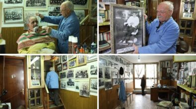 L’antropologo Vito Teti sulla sedia dell’ultimo barbiere di San Nicola da Crissa: «Questo è un luogo di resistenza e di memoria che va difeso»