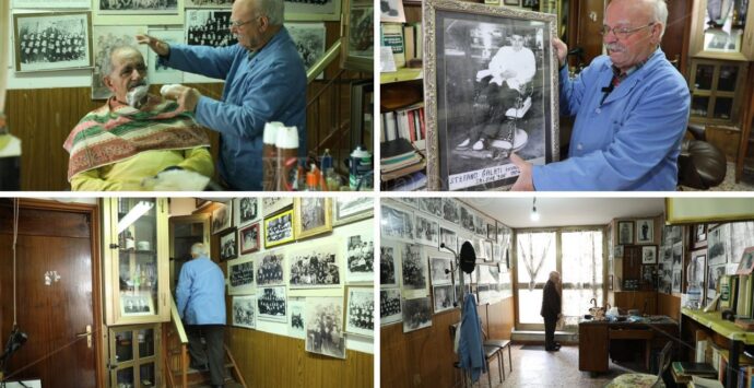 L’antropologo Vito Teti sulla sedia dell’ultimo barbiere di San Nicola da Crissa: «Questo è un luogo di resistenza e di memoria che va difeso»