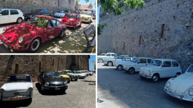 La sfilata di auto d’epoca incanta Nicotera: un tuffo nel passato tra motori e patrimonio storico