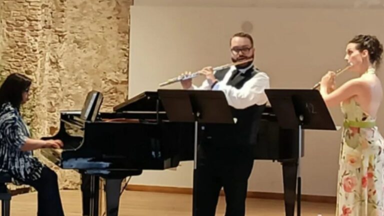 Vibo, al Conservatorio Torrefranca concerto di flauti e pianoforte con il trio Fabiano-Maiolo-Longo