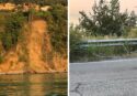 Vibo Marina, frana il costone di Timpa Janca. E sul crinale passa la strada che conduce a Pizzo
