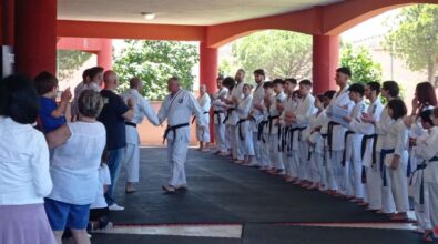 Il decano del Karate tropeano Antonio La Torre ha ricevuto il 4° Dan al campus Csen svoltosi a Rossano