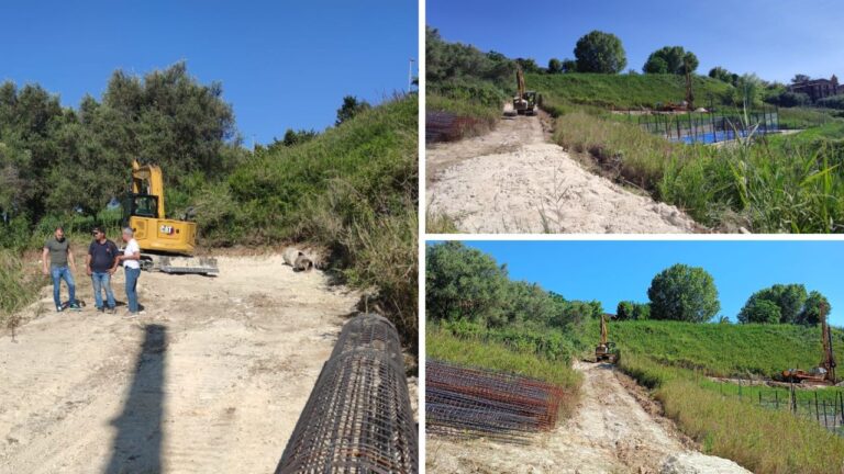 Maierato, al via i lavori per la messa in sicurezza del costone: un milione di euro per proteggere il centro polivalente e corso Garibaldi