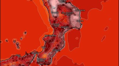 Tregua dal caldo in Calabria solo per oggi, sarà un weekend di fuoco nel Vibonese con temperature fino a 44 gradi
