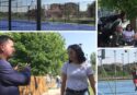Bello, bellissimo, ma che casino il nuovo parco di via Feudotto: con l’assessore Soriano tra i residenti del quartiere che ha cambiato faccia
