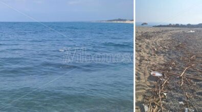 Pizzo, mare sporco e rifiuti sulla spiaggia: «Terra offesa e tradita dall’indifferenza»
