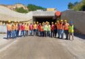 Infrastrutture e sicurezza sul lavoro, studenti a “lezione” nel cantiere della Trasversale delle Serre a Vazzano – VIDEO