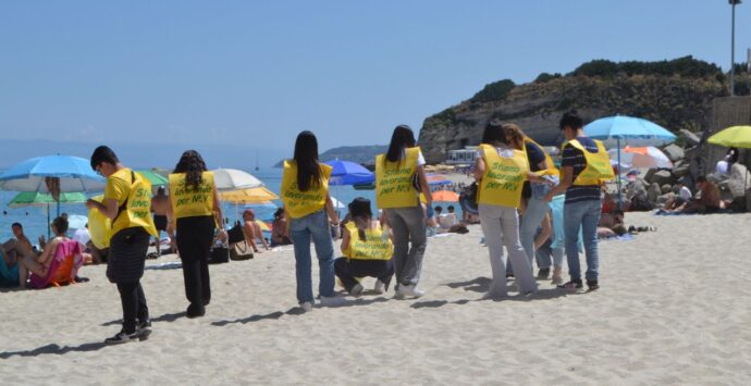 Gli studenti del Galluppi di Tropea come giovani sentinelle del mare nell’iniziativa promossa da Legambiente Ricadi