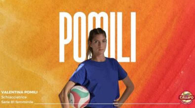 Pallavolo, rinforzo di peso per la Tonno Callipo con Valentina Pomili: 212 punti in A2 e tanta voglia di ricominciare in B1