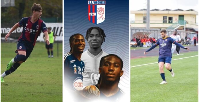 Serie D, altro tris di colpi per la Vibonese: arrivano Bonotto, il francese Selemby e Oliverio