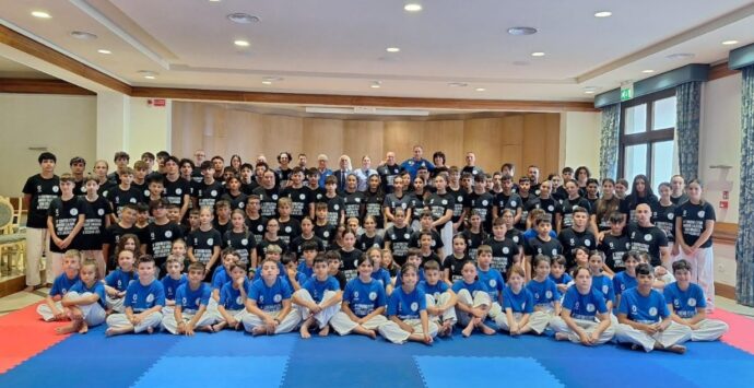 Vibo capitale del karate, il Centro estivo chiama a raccolta 150 atleti provenienti da tutta Italia