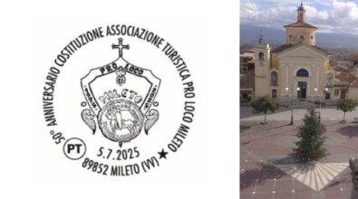 Mileto, la Pro loco compie 50 anni e festeggia con una serata di eventi e con uno speciale annullo filatelico